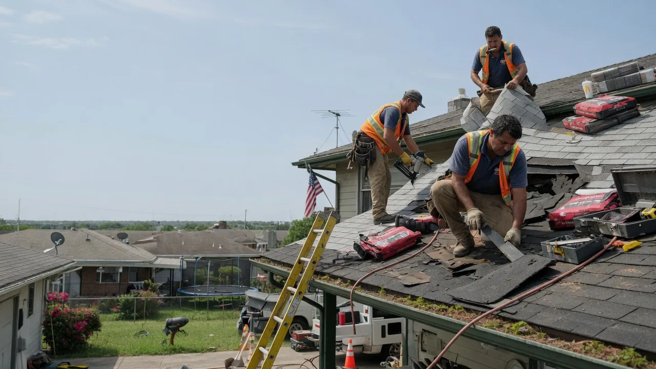 Roof Repair in Fox, OK near me